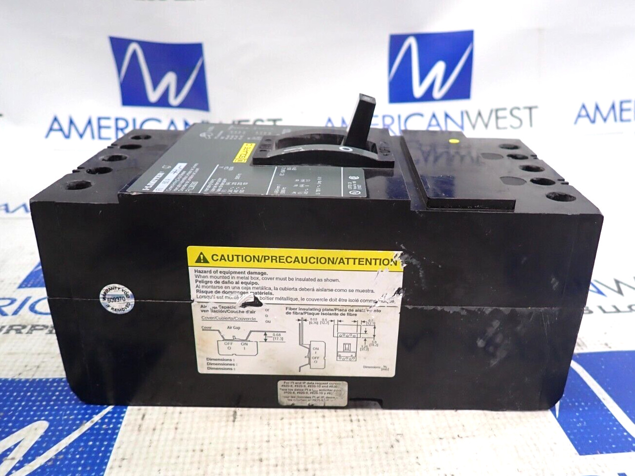 Square D FIL36060 3 Pole 60 Amp 600 Volt 200kA@480V I-Limiter Breaker – Tested