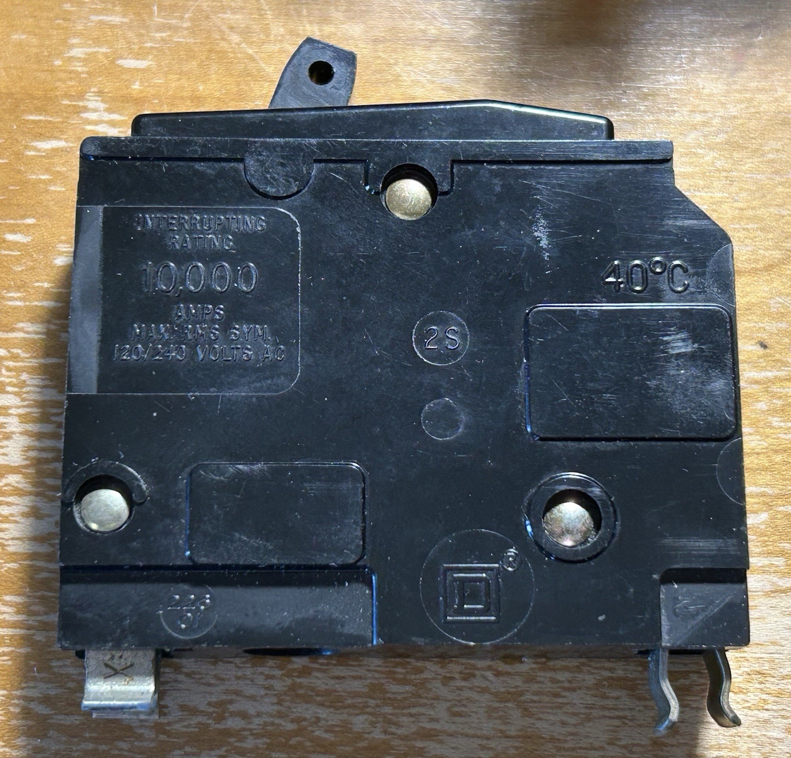 Square D QO115 Circuit Breaker Single-Pole 15A 120/240V Ships Today