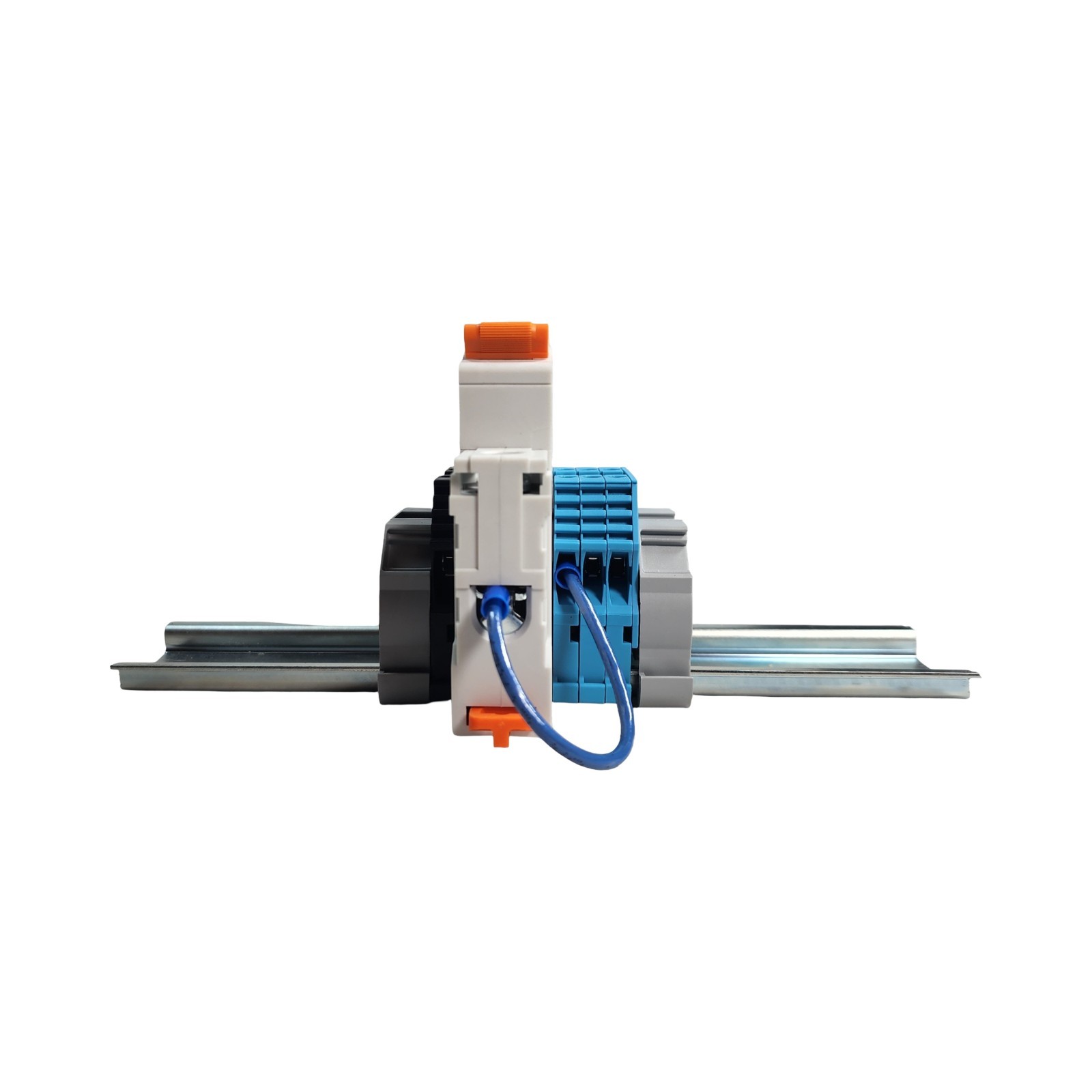 Phoenix Contact PTCB 3A 24V Breaker DIN Rail Hub – 24V Power Distribution Kit