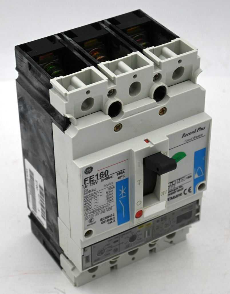 GE RECORD PLUS FE160 CIRCUIT BREAKER FEN306F160JF 160A