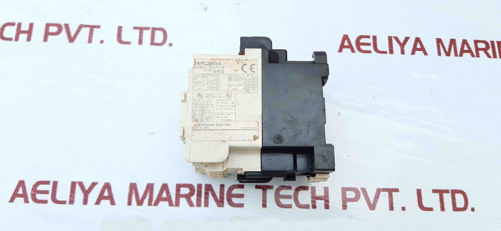 Mitsubishi S-n12 Magnetic Contactor 100-110v/60hz