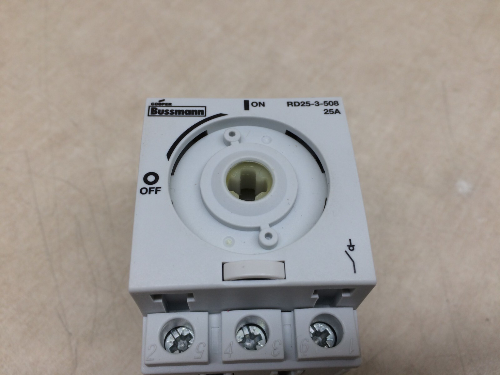 Cooper Bussman RD25-3-508 Switch Disconnector 3ph VAC 240 480 600