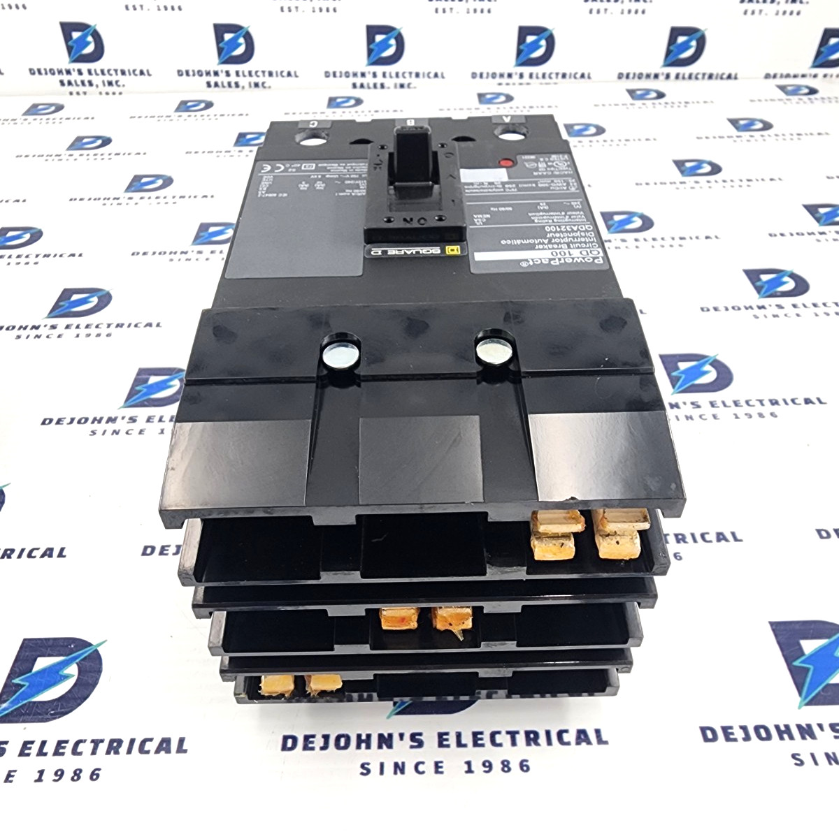 SQUARE D QDA32100 100 AMP 3 POLE 240V CIRCUIT BREAKER (NEW TAKE OUT)