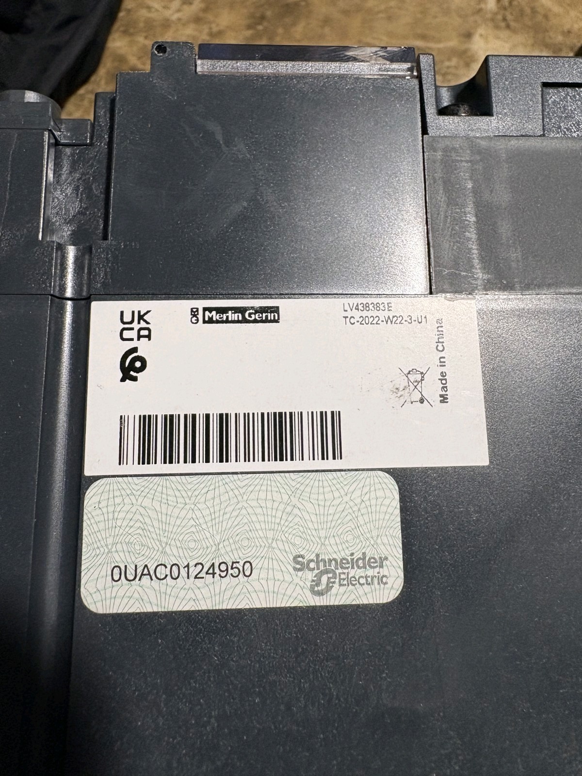 SQUARE D LLF37060D33 , PowerPact BREAKER, 3p /600vdc/ 600A, N/NIB! MAKE OFFER!