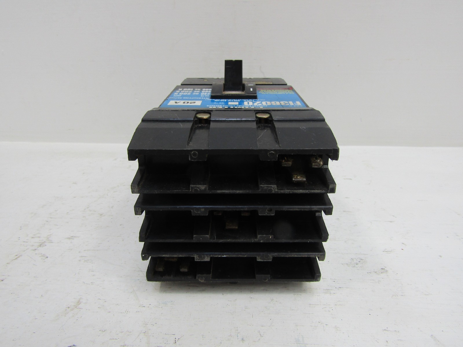 Square D FI36020 20 Amp 600V I-Limiter I-Line Circuit Breaker 20A 3-Pole 600 VAC