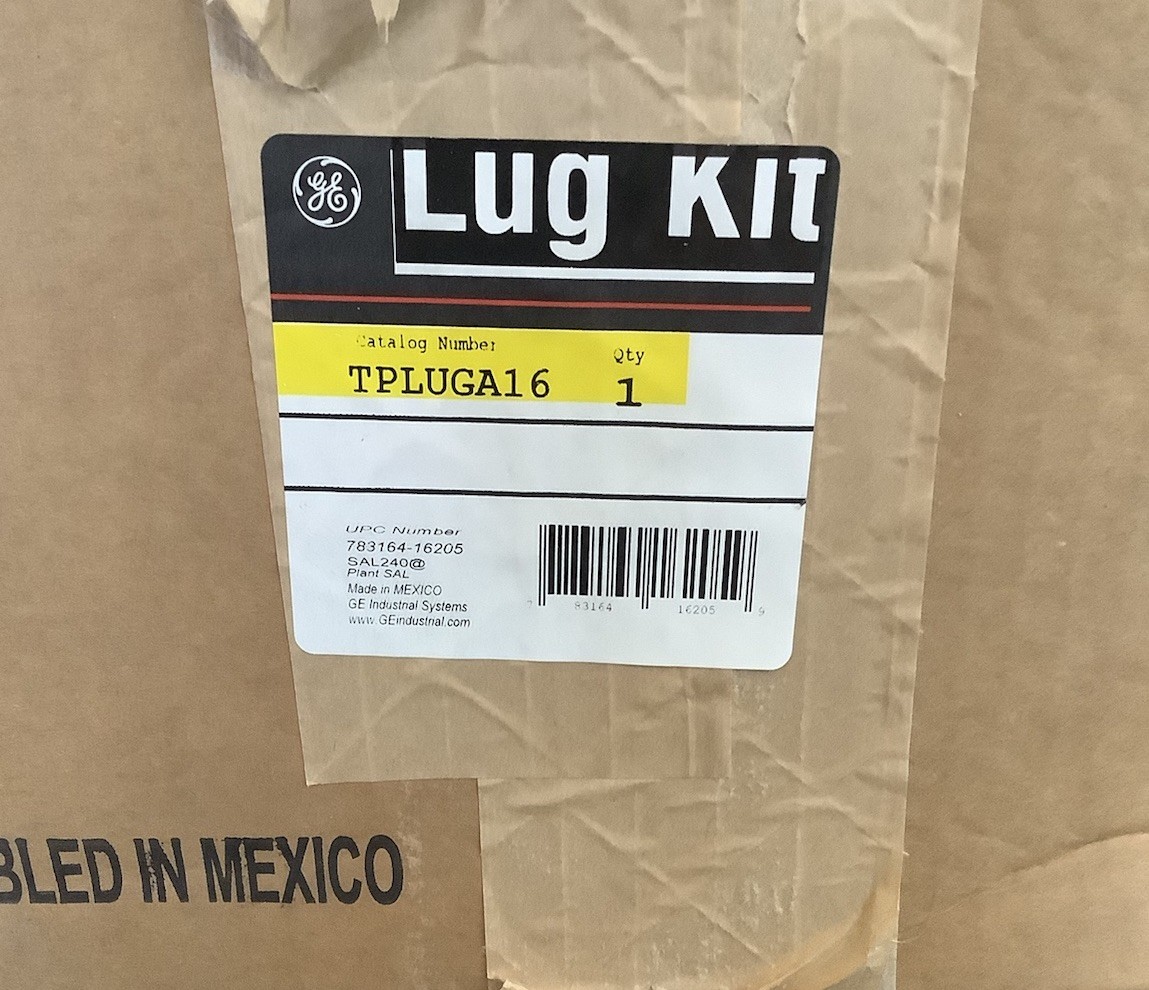 Westinghouse TPLUGA16, Power Break Lug Kit. 1600A