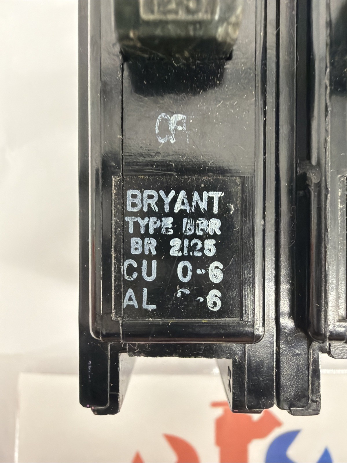 Bryant BR2125 Circuit Breaker, 125 Amp, 2 Pole, 120/240V, Type BBR