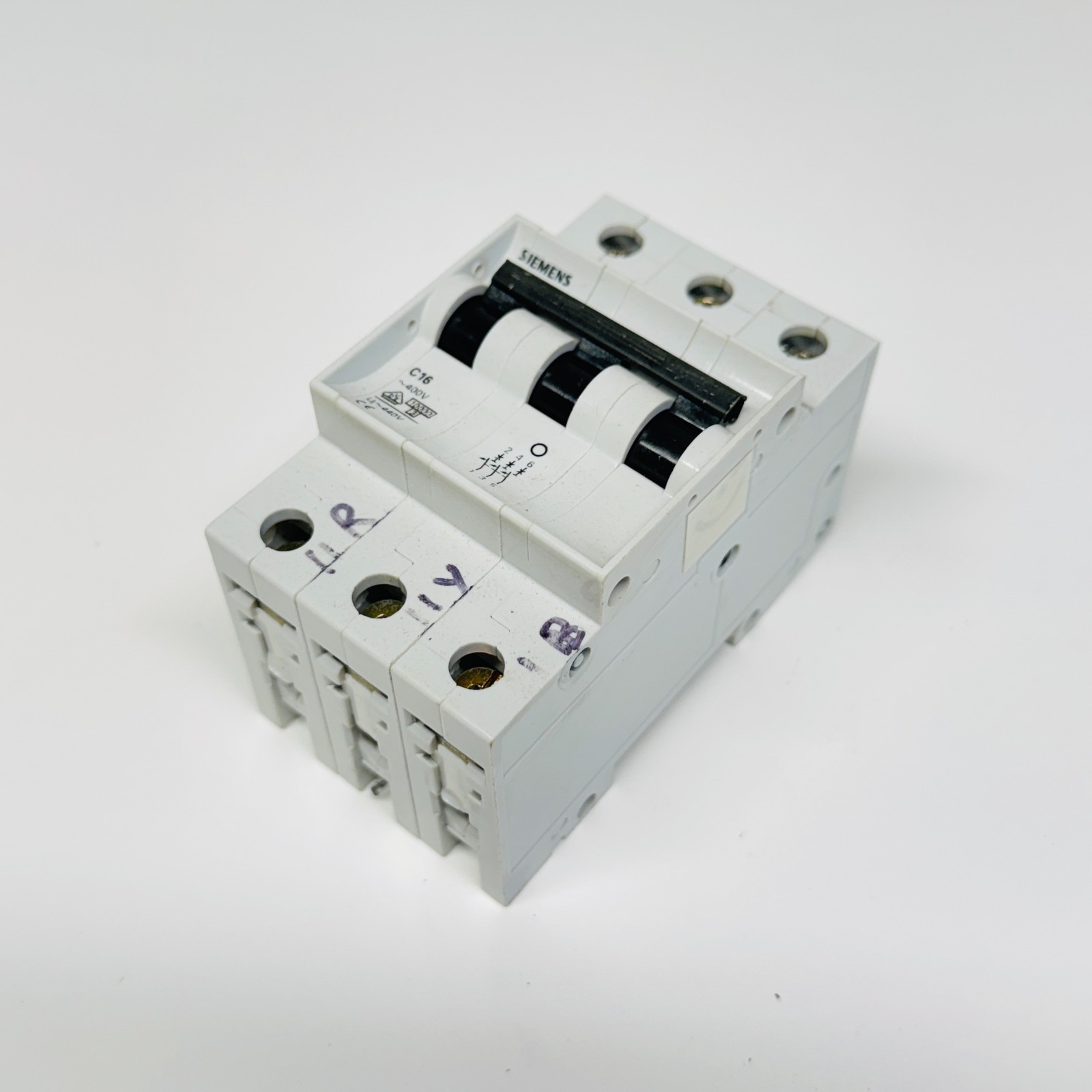 Siemens 5SX43 Circuit Breaker 3 Pole MCB 400V Industrial Electrical Switch Unit