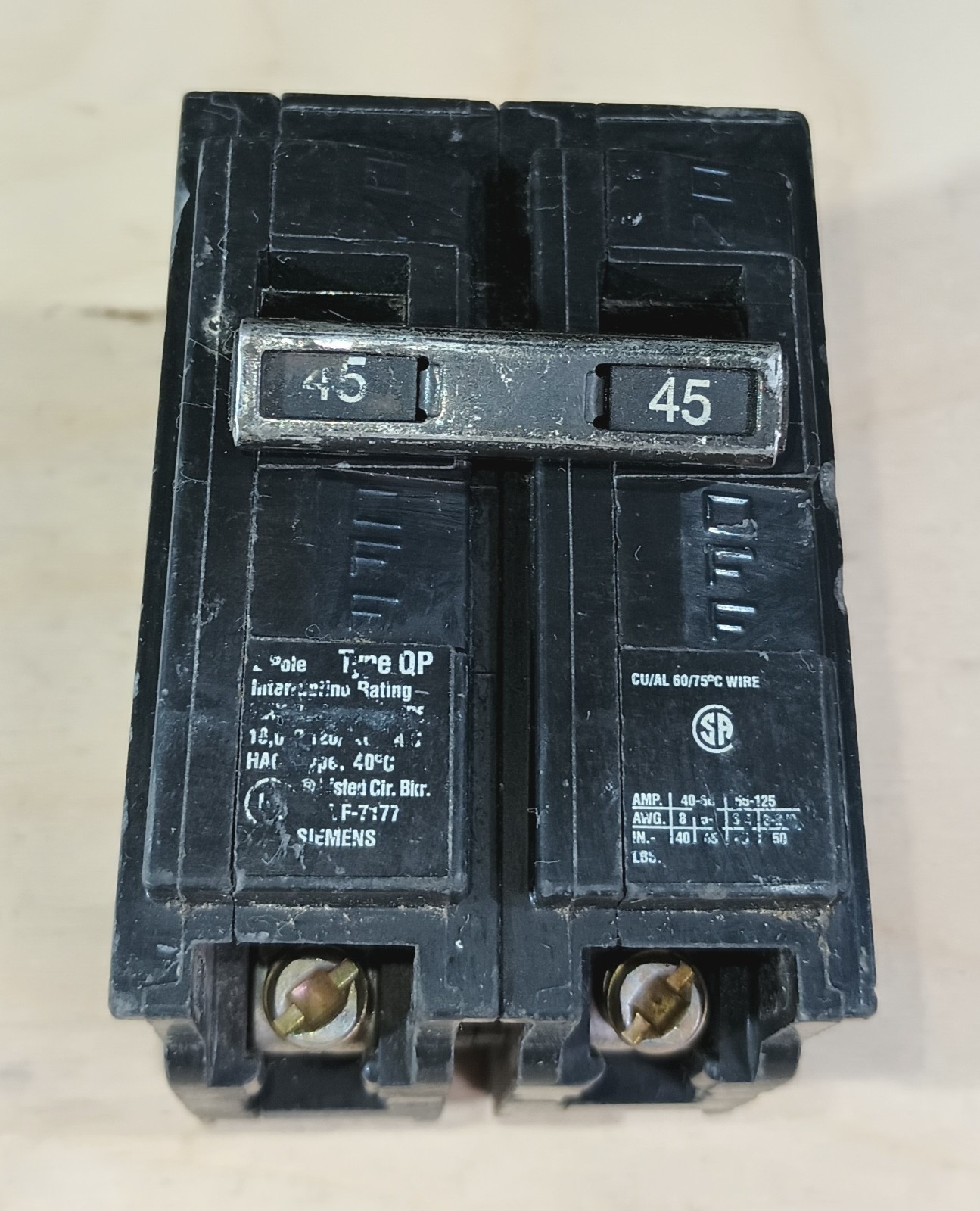 Siemens Q245 Circuit Breaker