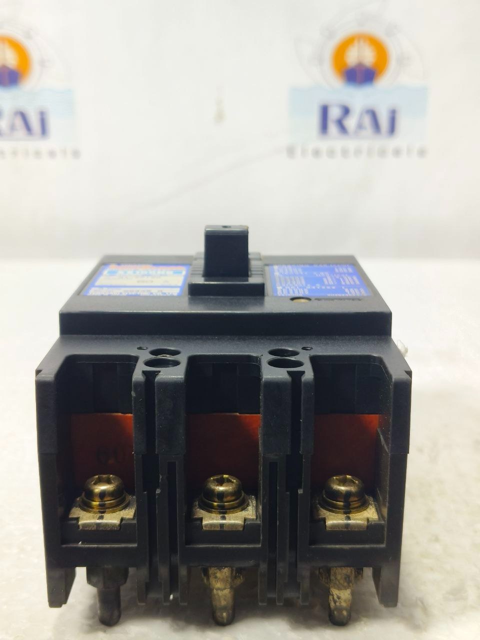 TERASAKI TEMBREAK XS100NB 3POLE 60A CIRCUIT BREAKER WITH 200-480 VAC SHUNT TRIP