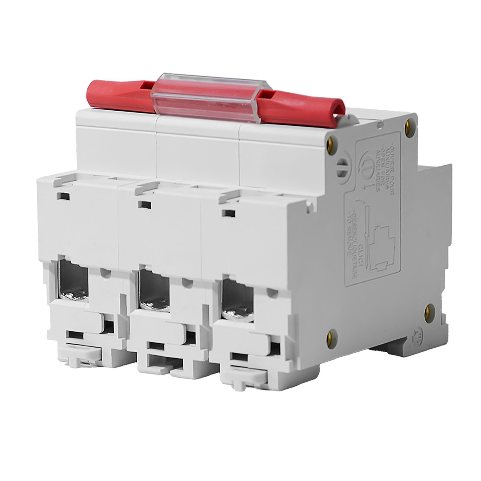 Type-C Mini Circuit Breaker AC MCB GYM8 3Pole 4.5kA 6AMP Din Rail 250V/500V