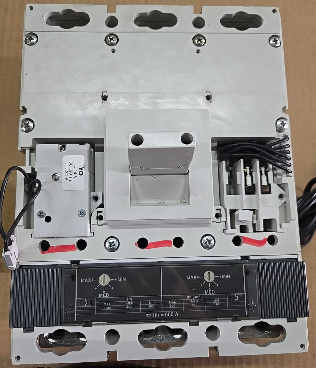 ABB K6C-SU TYPE SACE S6N DC BREAKER 600A **PARTS**