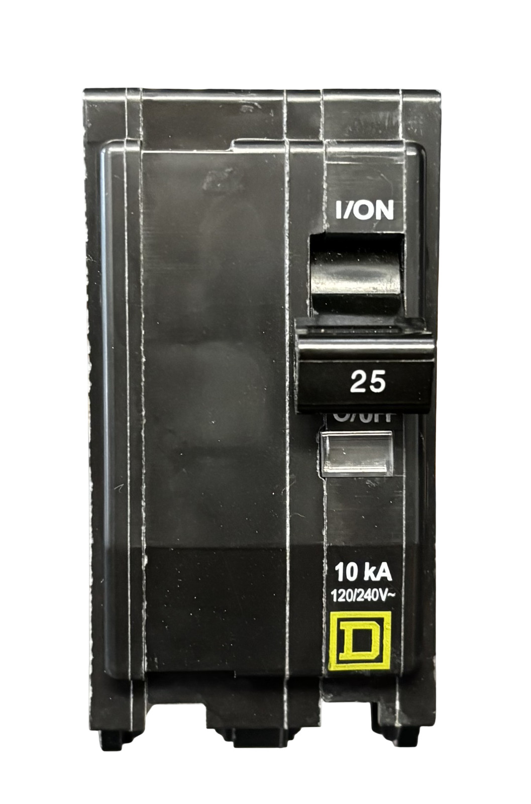 Square D QOB225 Circuit Breaker | 25A | 2-Pole | 120/240V | 10kA | Bolt-On