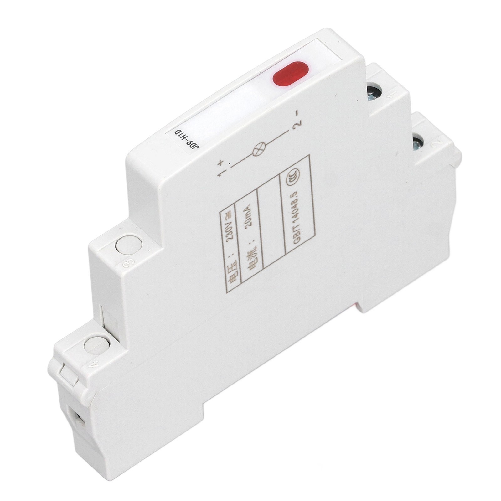 Din Rail Indicator Light LED AC DC 230V Modular Mount JD9‑H1D