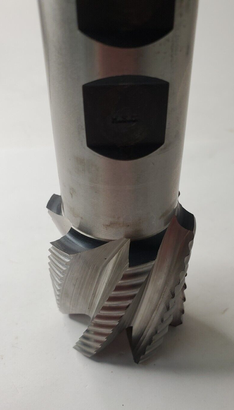 UNBRANDED 1-3/4″ DIAMETER ROUGHING END MILL 4-5/8″ OAL 2″ LOC 6 FLUTE