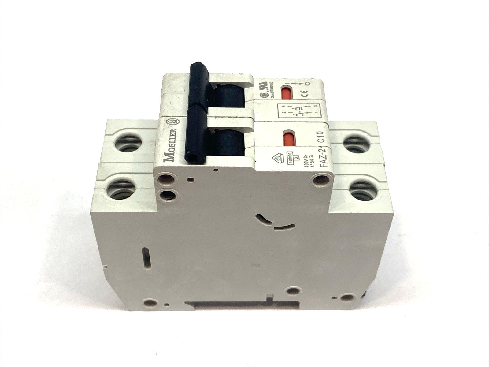 Moeller FAZ-2-C10 Circuit Breaker 2-Pole 10A 415V