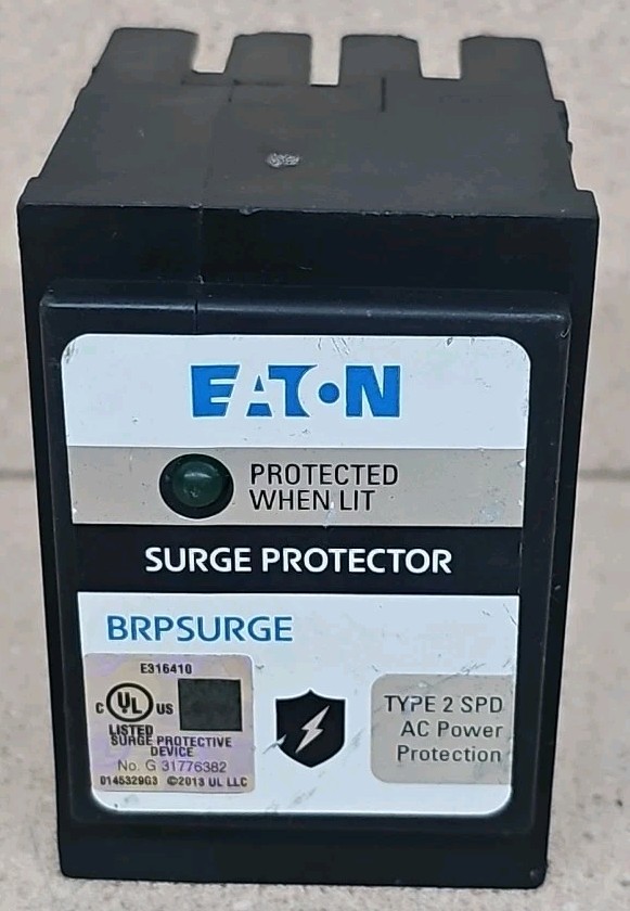 Eaton BRPSURGE Circuit Breaker Surge Protective Device 2 Pole 120/240V