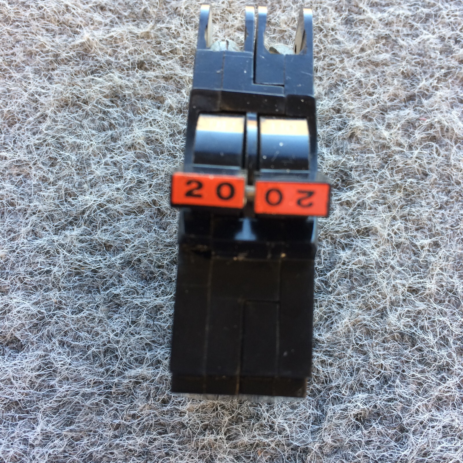 FPE Federal Pacific 20 Amp 2 Pole NC220 Stab-Lok Breaker Mini THIN NC *Fast Ship