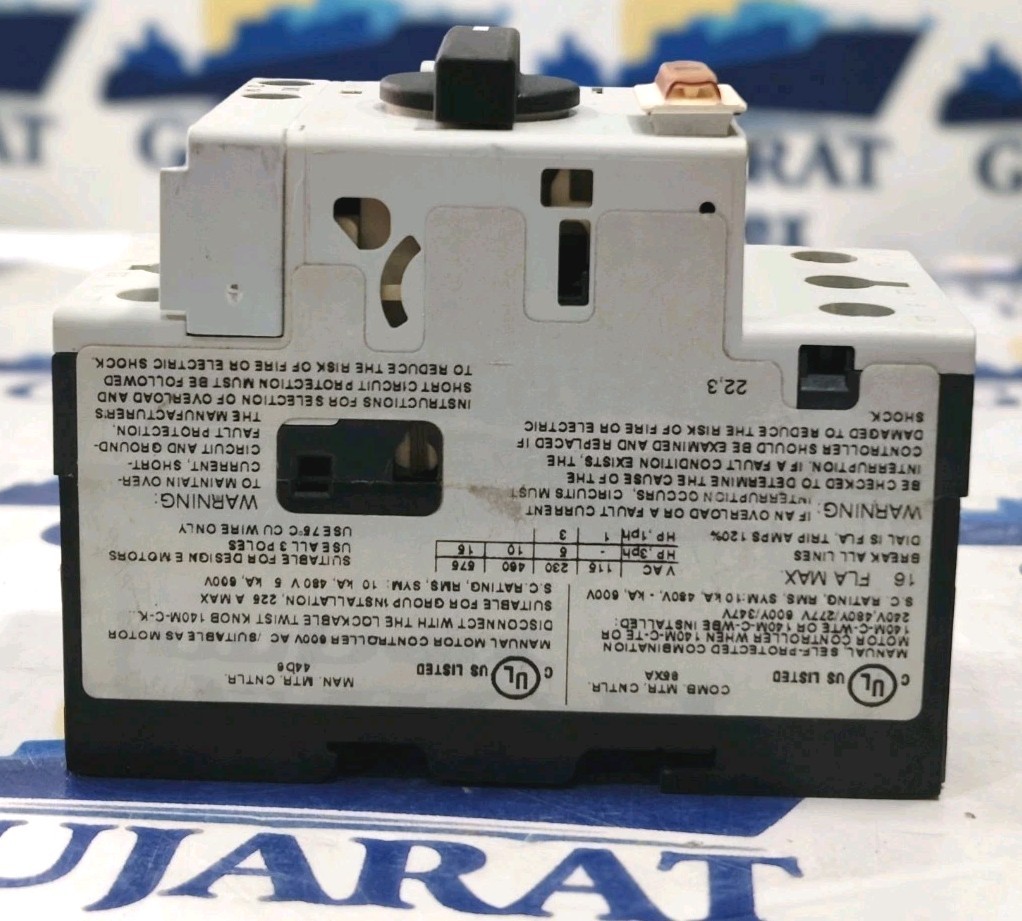 Allen Bradley 140M-C2E-C16 Motor Protection Circuit Breaker 10-16A 3-P0LE TESTED