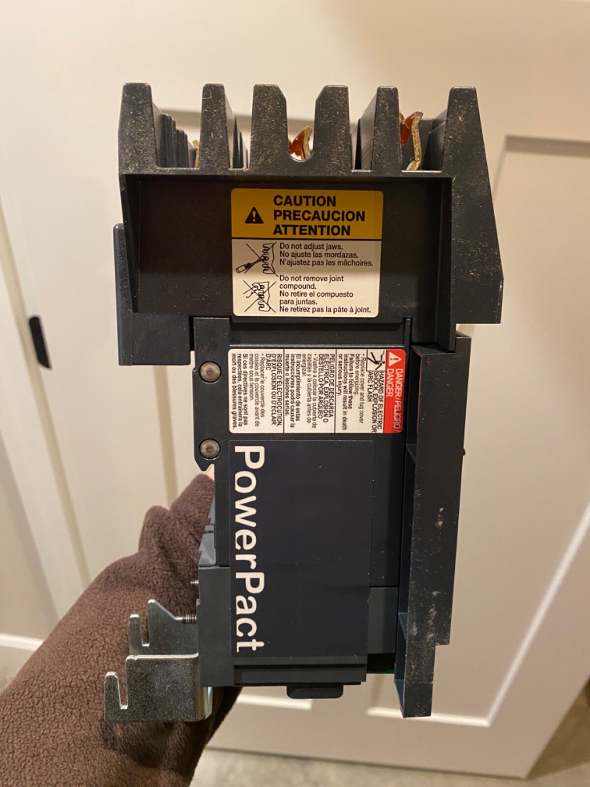 BJA36040 Square D Schneider Circuit Breaker 40amp 600v 3 pole