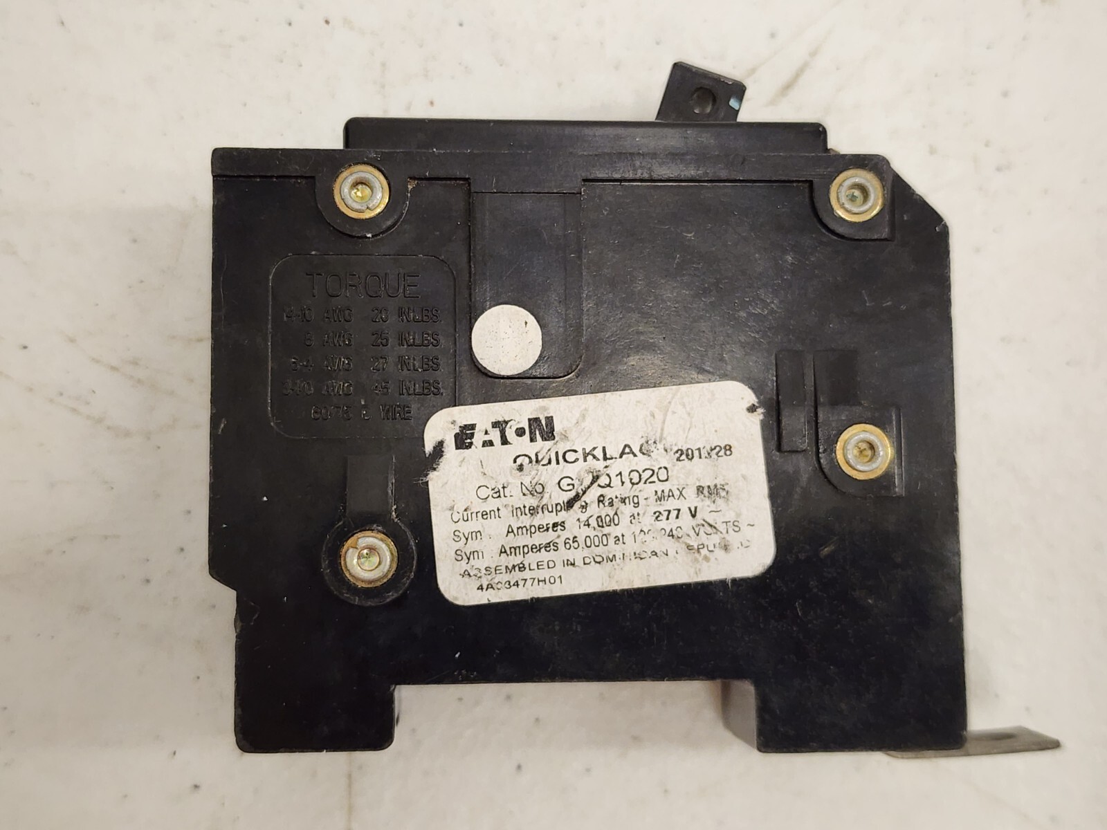 Lot Of 8 VARIETY Used Circuit Breakers GE EATON 20,30,40 & 50