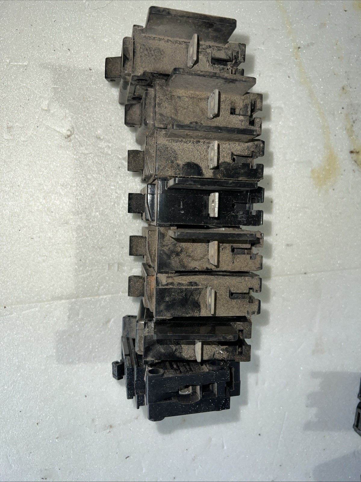 Lot Of 44 Circuit Breakers assorted Single Double 3 Pole 20 30 -100Amp Lot 125