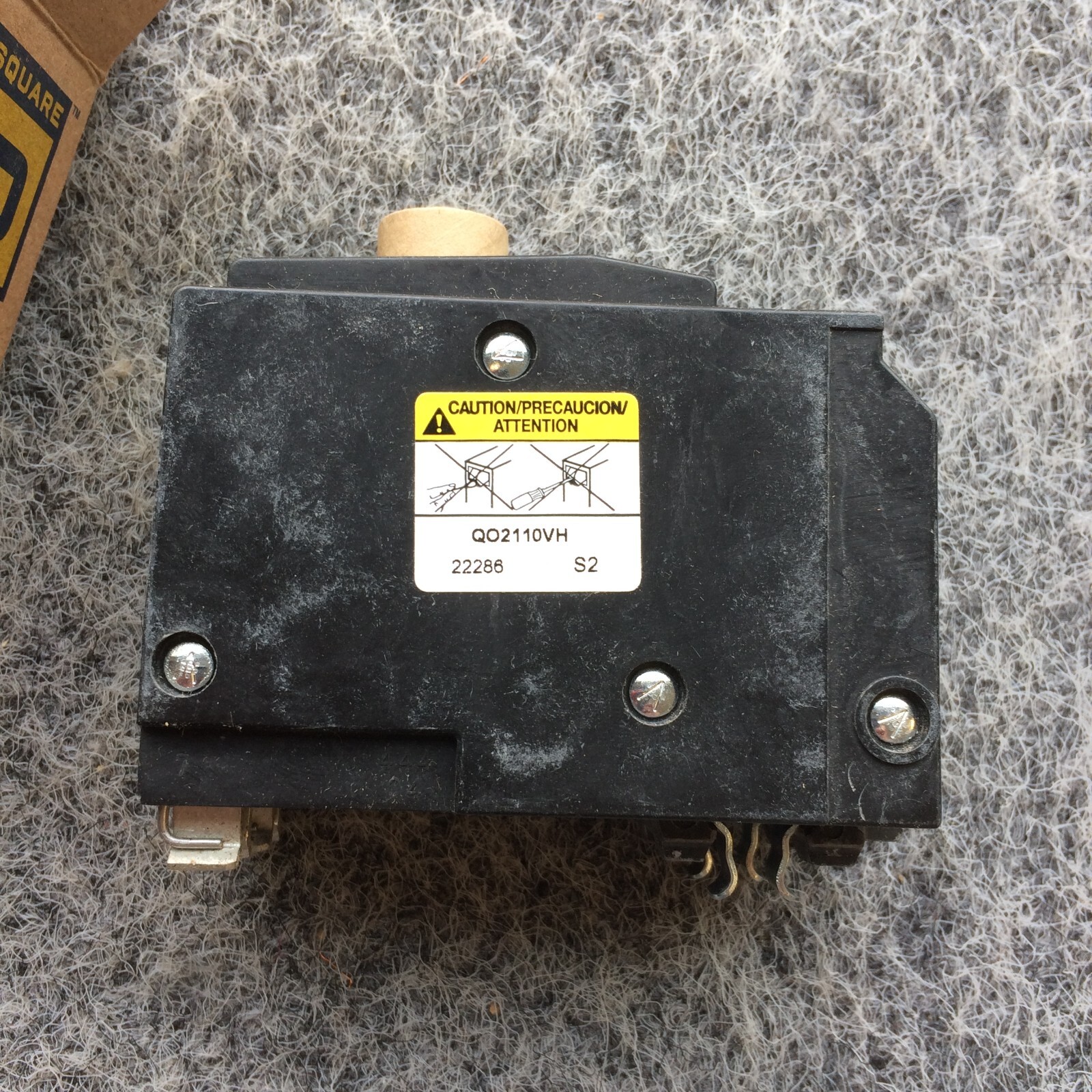 Square D QO2110VH 110 A Miniature Circuit Breaker NIB
