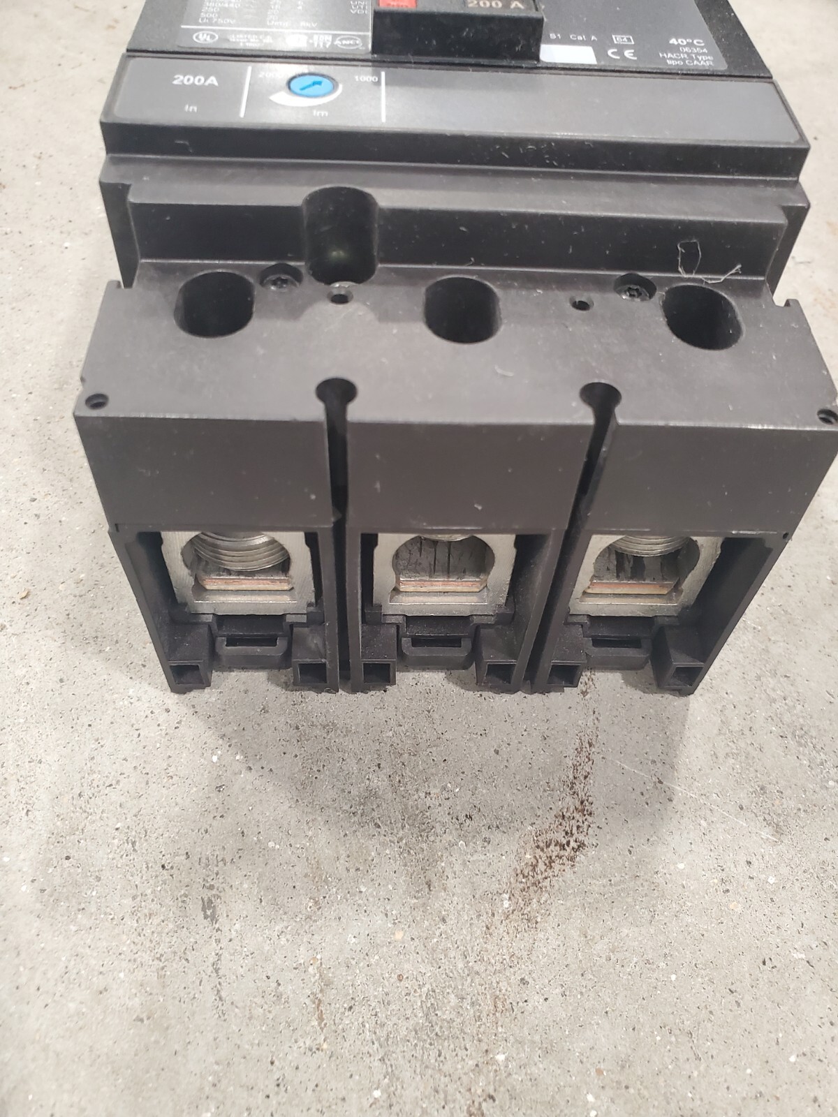 Square D JDL36200 200amp circuit breaker JD 250 powerpact warranty
