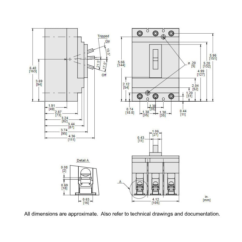 HGL36090 – Square D – Molded Case Circuit Breaker