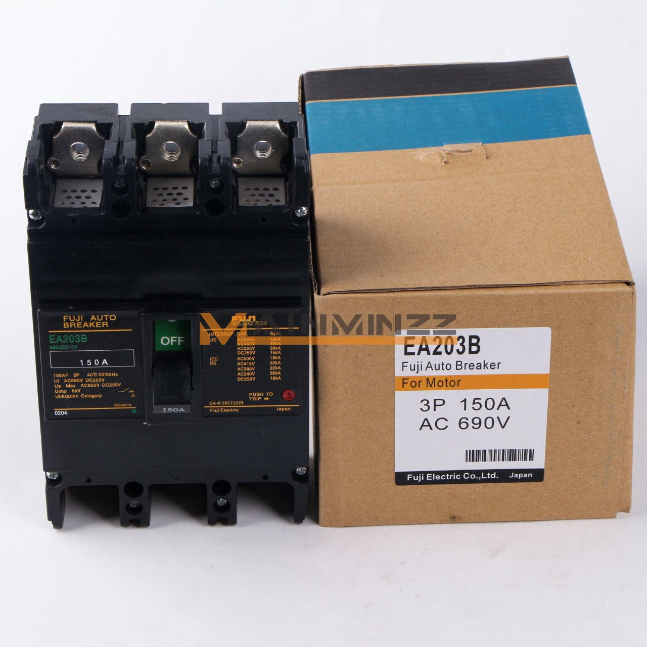 1PCS Fuji NEW Electric EA203B 3P 150A Industrial Automation Auto Circuit Breaker