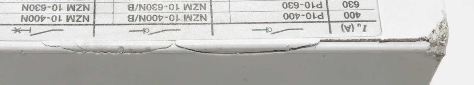 Klöckner Moeller NZM10-630N Circuit Breaker 630A Remote Drive R-NZM10 + A-NZM10