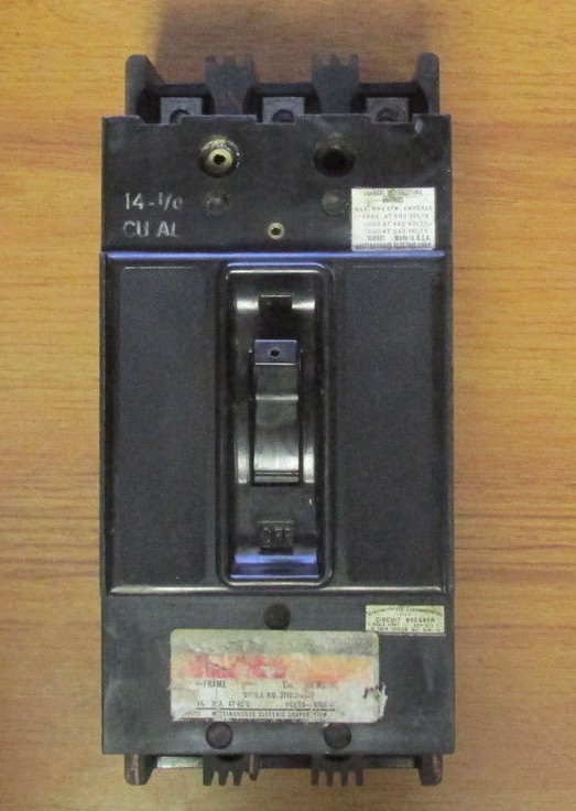 * WESTINGHOUSE 30 AMP 3 POLE CIRCUIT BREAKER F3030 …… YC-267