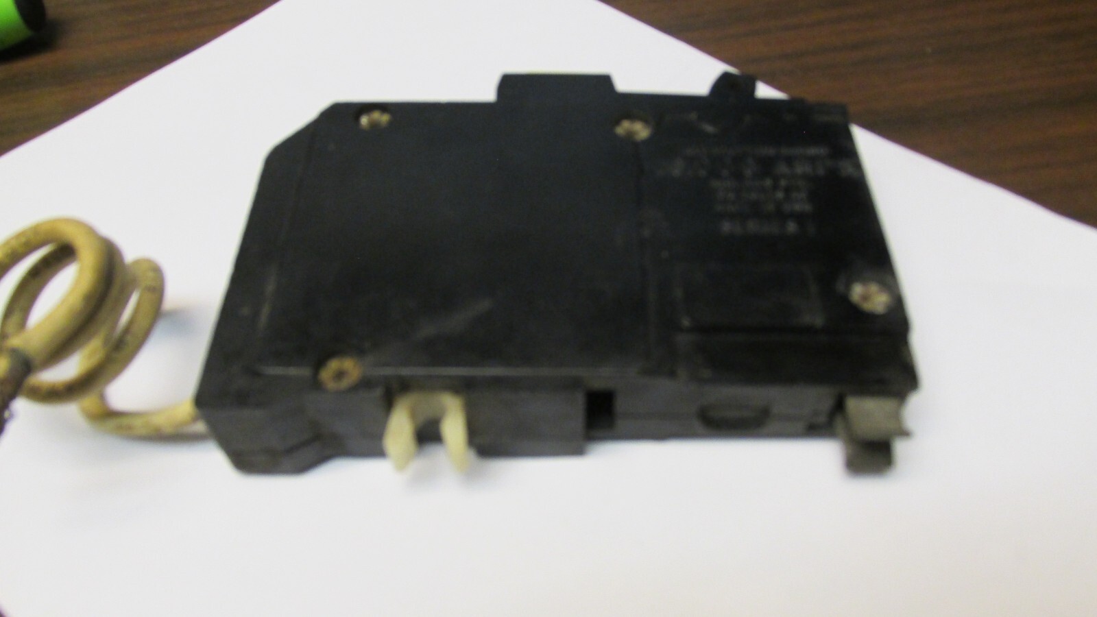 Square D 20AMP (QO120GFCI) Single-Pole Circuit Breaker GFCI,…G-52B