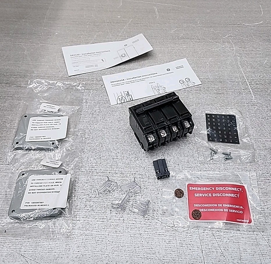 GE THQMV200WL 200 Amp 120/240 Volt 2-Pole Plug-In Mount  Main Circuit Breaker