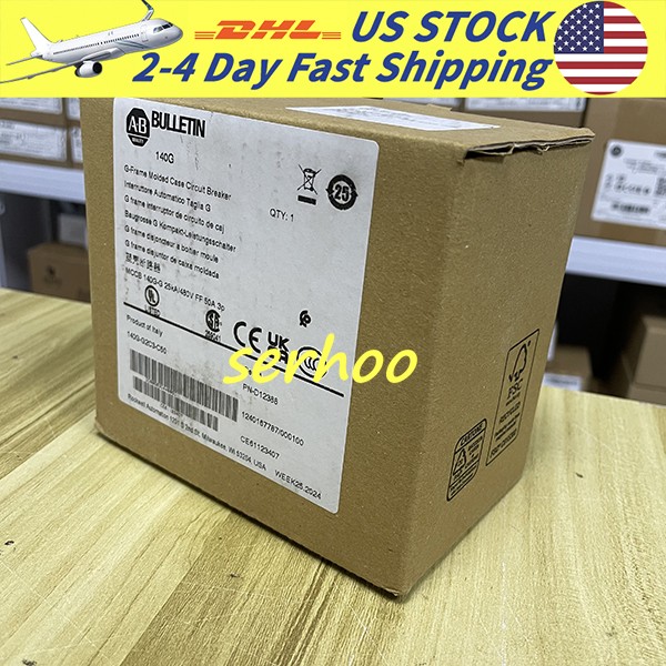 NEW AB 3-Pole 480V Molded Case Circuit Breaker 140G-G2C3-C50 Free Shipping