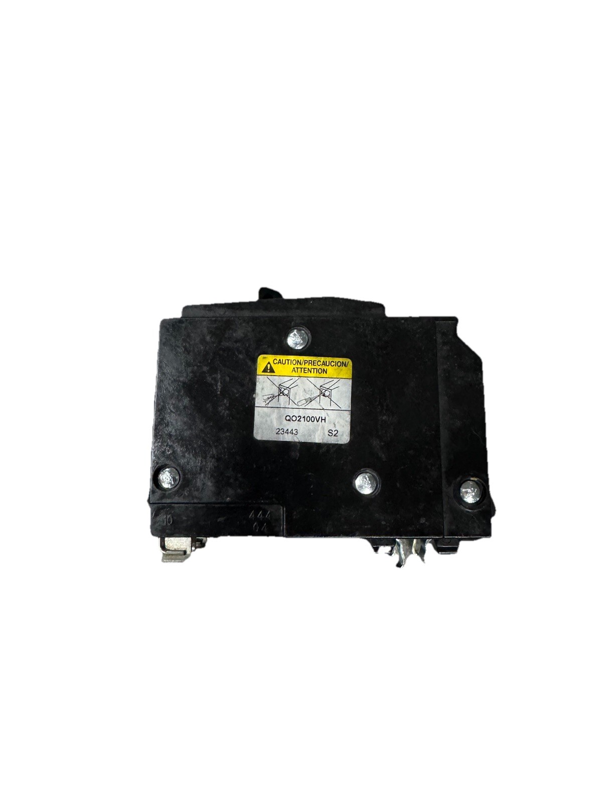 Square D QO2100VH Circuit Breaker 100Amp 2-Pole 240VAC 22kA Plug-In