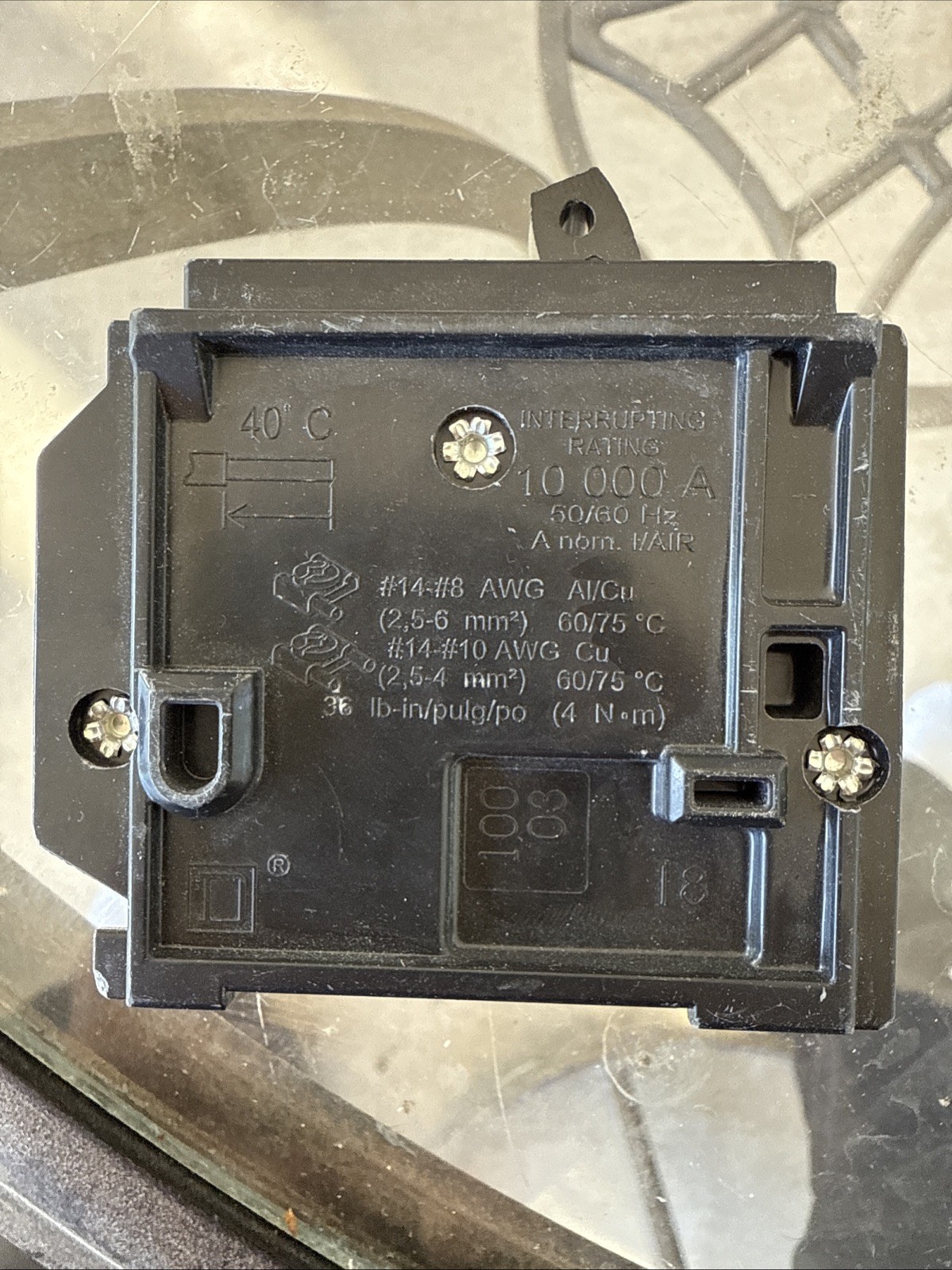 Square D HOM120CP 20 A Miniature Circuit Breaker