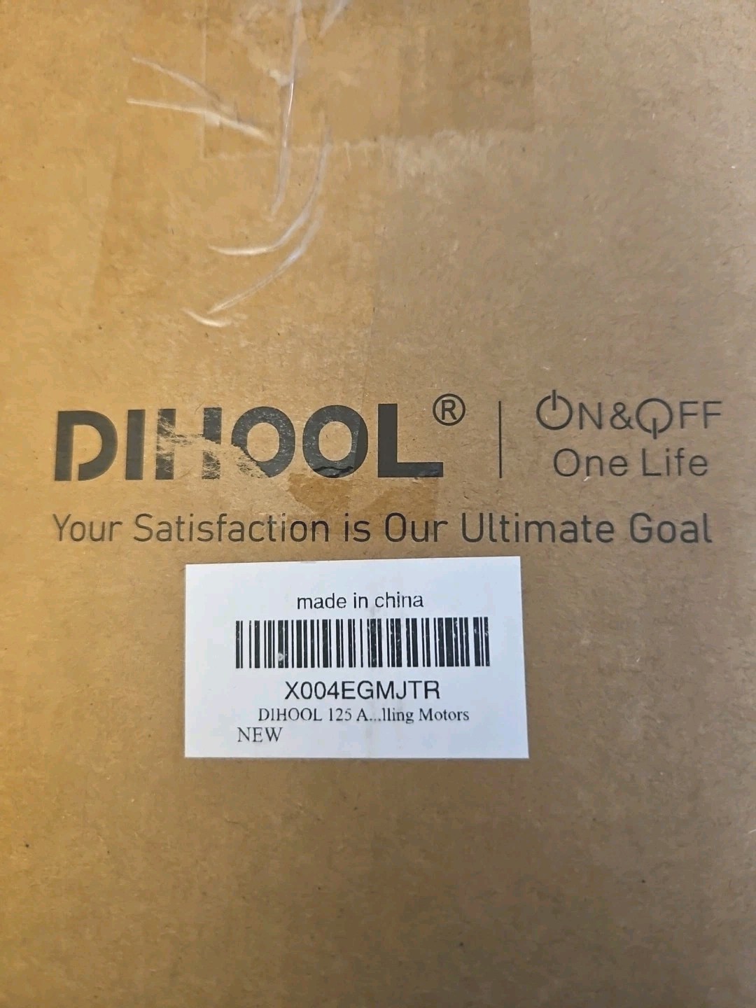 DIHOOL AC DC Molded Circuit Breaker 1 Pole 125A DHM1X-125