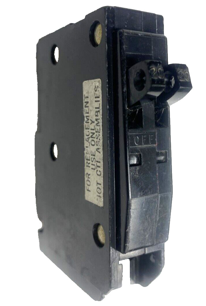 20A Square D QOT2020 Tandem Breaker 20 Amp 1Pole Plug In Mount 10ka 120/240 HACR