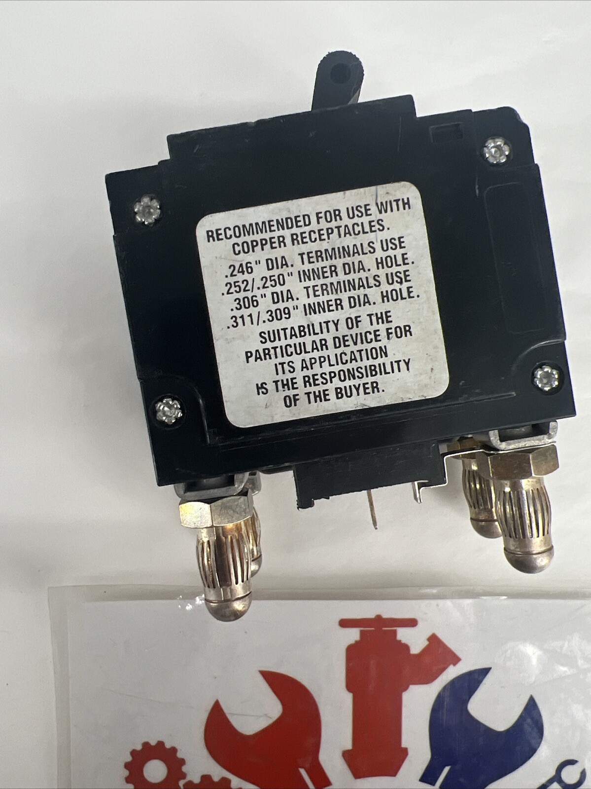 Heinemann AM1P-Z2-3W Circuit Breaker Bullet 150A 65VDC 2P AM1PB99LAA02ALDGU50W