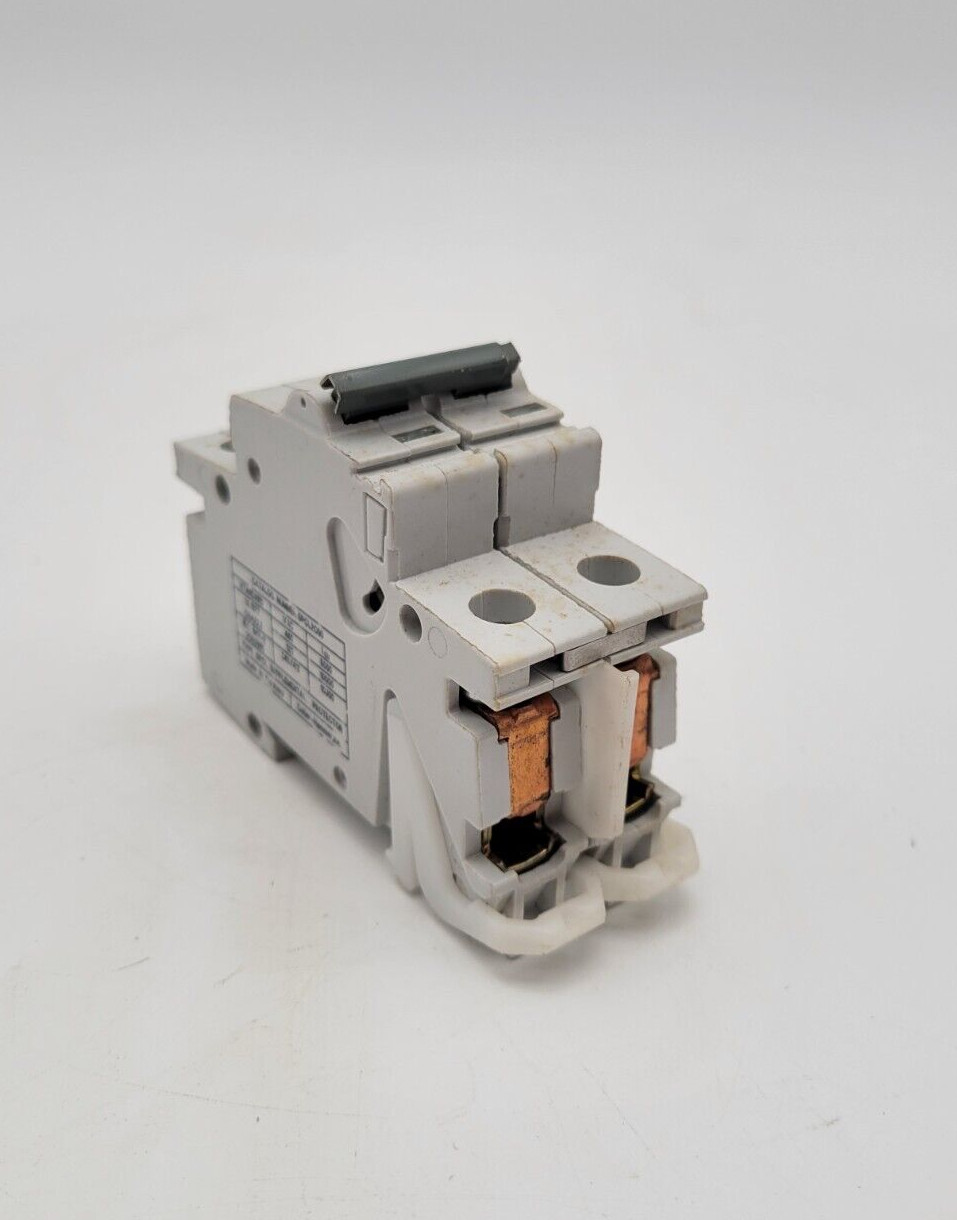 Cutler-Hammer SPCL2C00 Circuit Breaker 5 Amp 2 Pole 480 VAC DIN Rail Mount SPCL