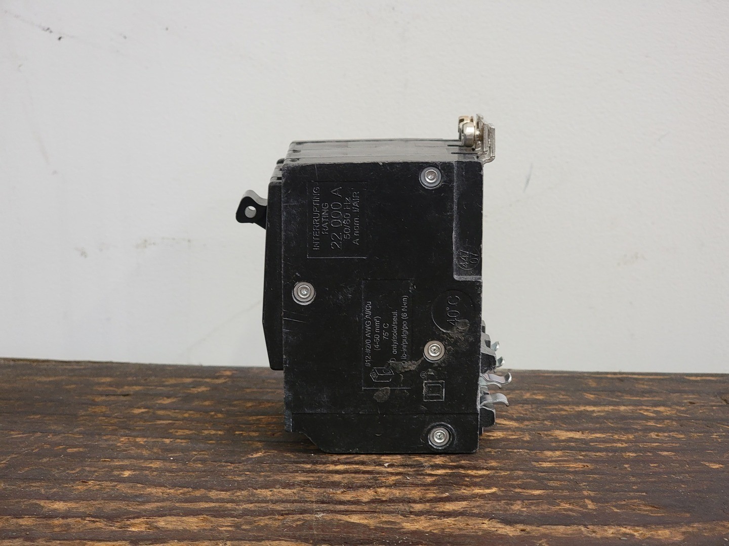 SURPLUS NEW SQUARE D QOB360VH 60 Amp, 3 Pole, 240 volts Circuit Breaker
