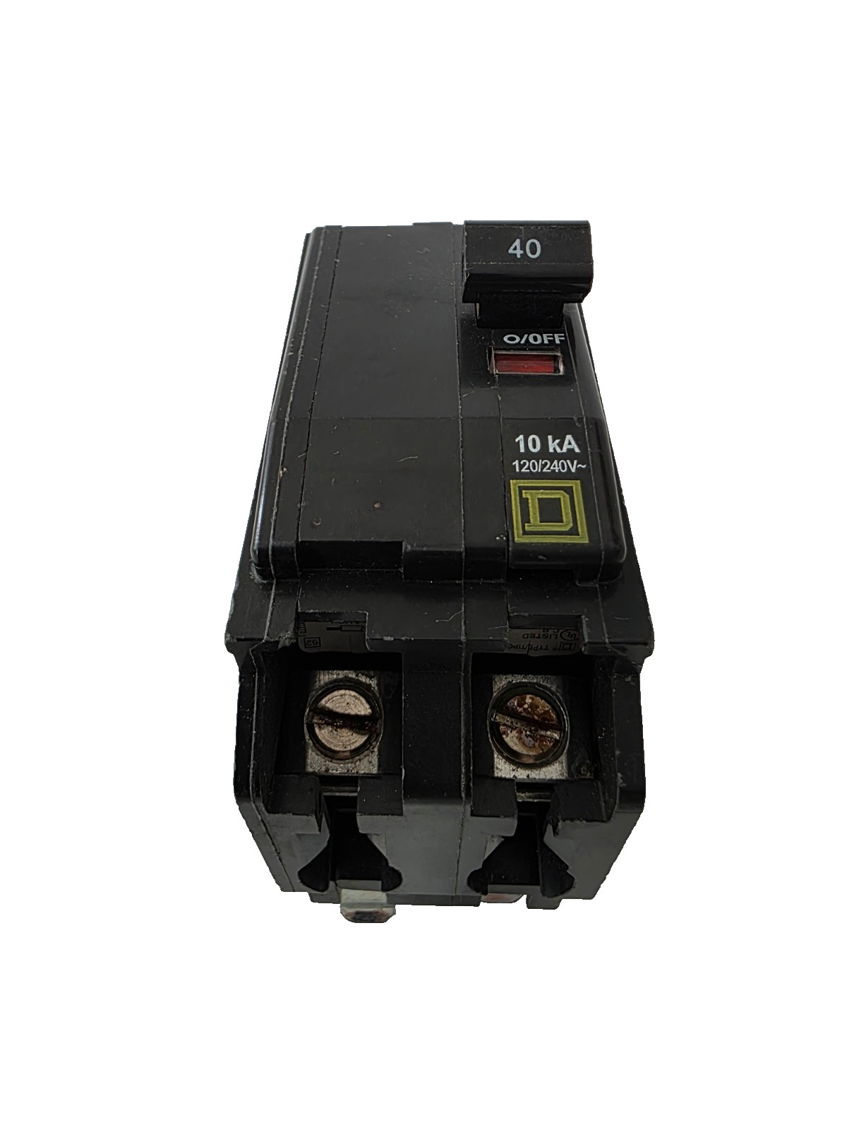 Square D QO240 2-Pole 40A 120/240V Circuit Breaker QO240 Breaker – Used