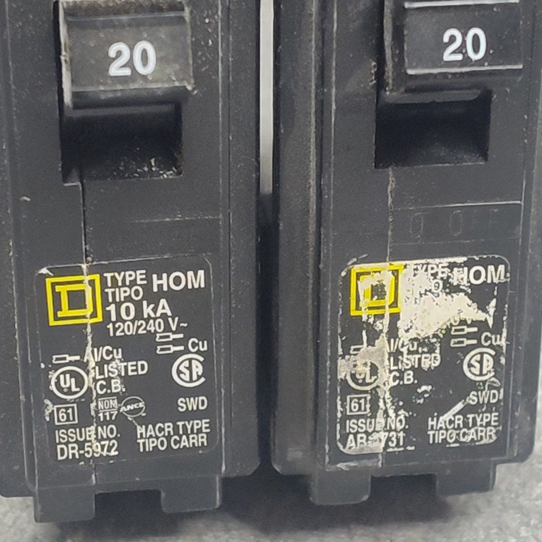 Homeline 20 Amp Single-Pole Circuit Breaker(HOM120CP)