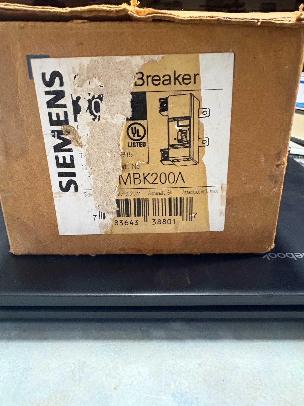Siemens MBK200A 200A 200-Amp 2 pole Main Breaker Kit New Open Box