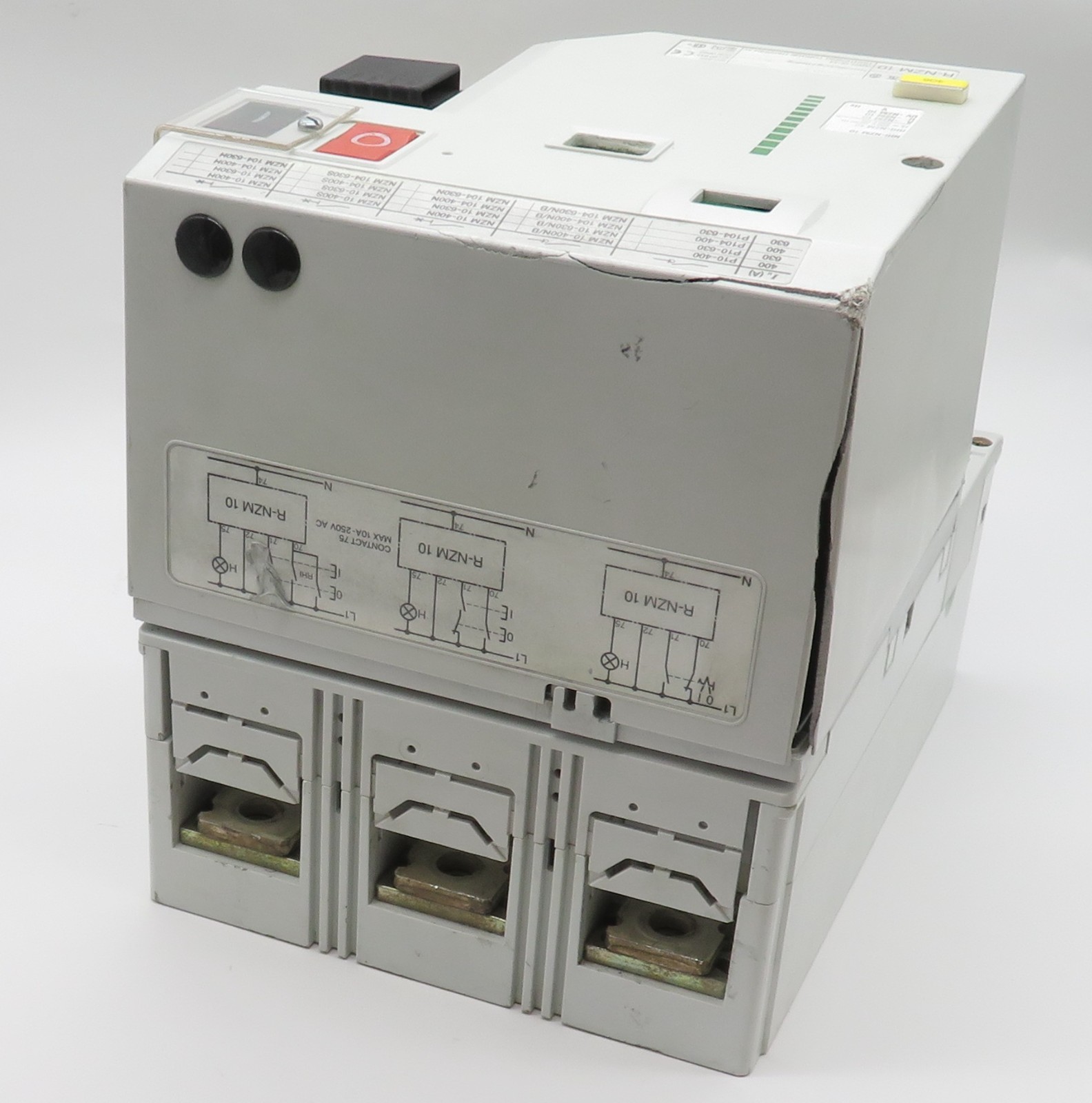 Klöckner Moeller NZM10-630N Circuit Breaker 630A Remote Drive R-NZM10 + A-NZM10