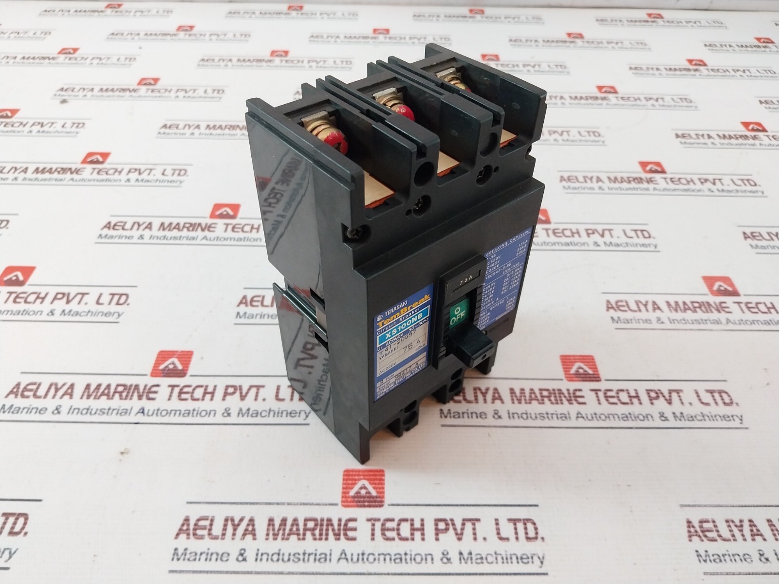 Terasaki XS100NB Tembreak Circuit Breaker 50/60HZ 41-20957 75A 2H2644SAA/K