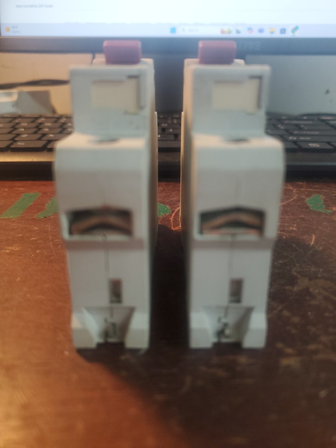 (2-PCS) KLOCKNER MOELLER 6 AMP 10kA MCB BREAKER FAZ NR9-L6A *CONT TESTED*(TA7MS)