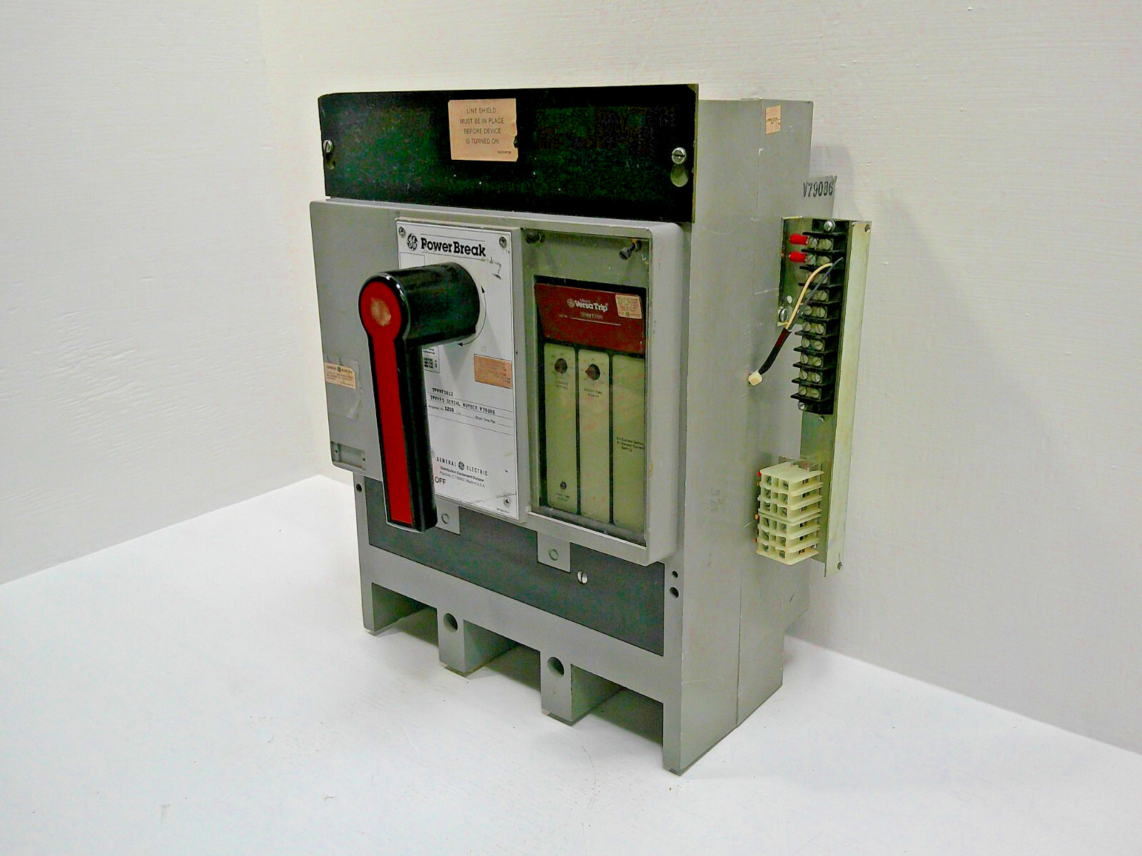 General Electric TPVVF5612 1200 Amp PowerBreak Breaker Micro Versa-Trip 1200A GE