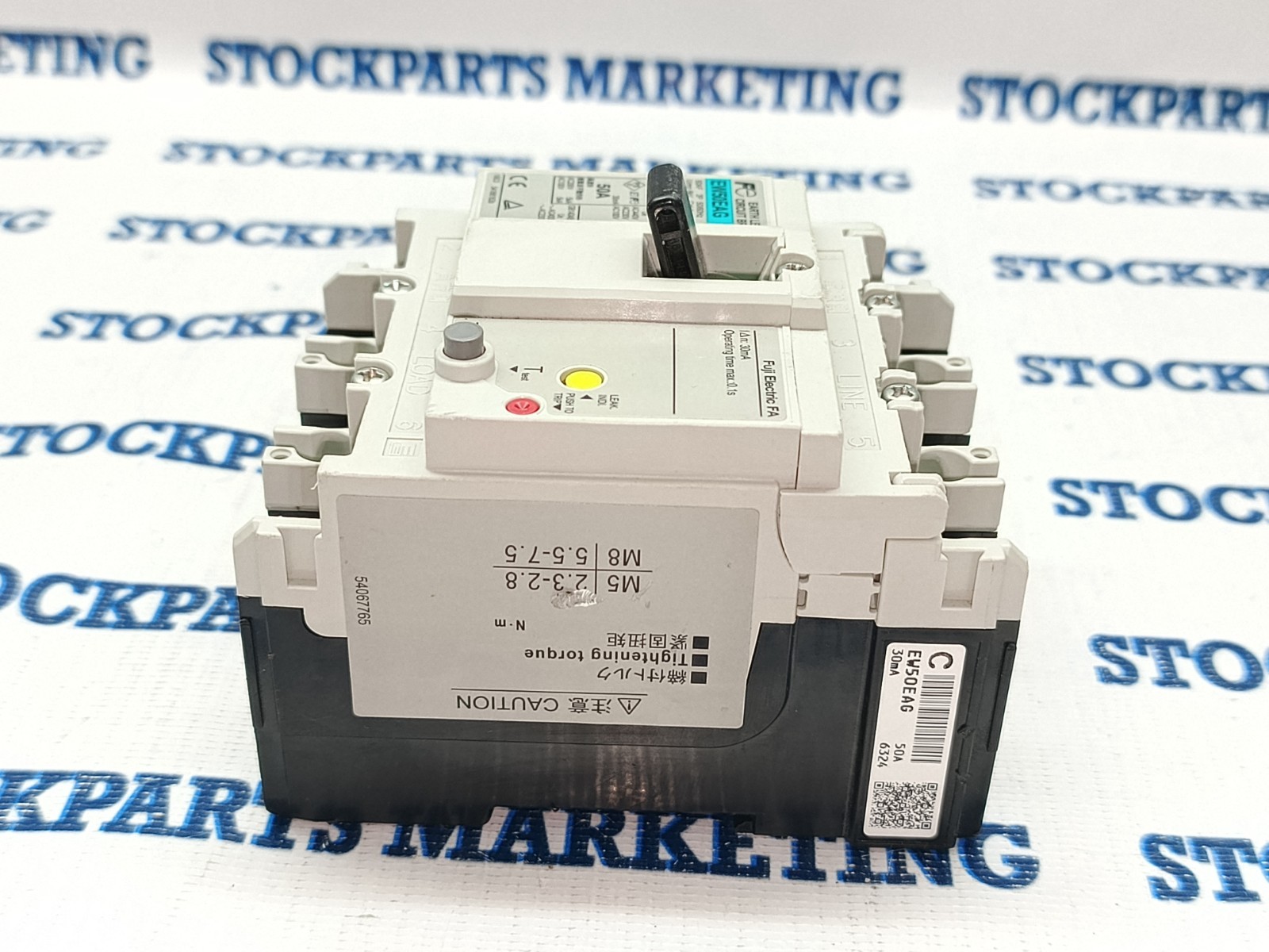 FUJI EW50EAG – 3P050 CIRCUIT BREAKER 50A 3P 50/60Hz FAST SHIP 30D WARRANTY!!!